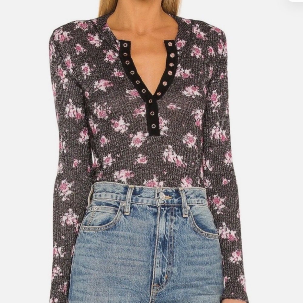 Free People One of the Girls Henley